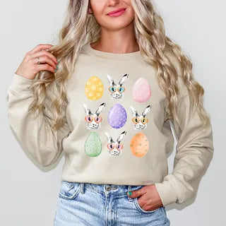 Bunny Egg Easter Chart | Sweatshirt