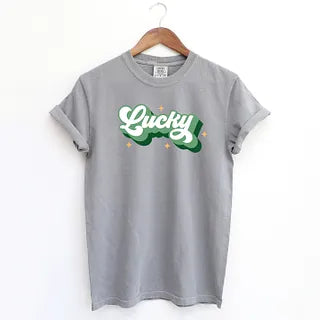Retro Lucky | Garment Dyed Tee