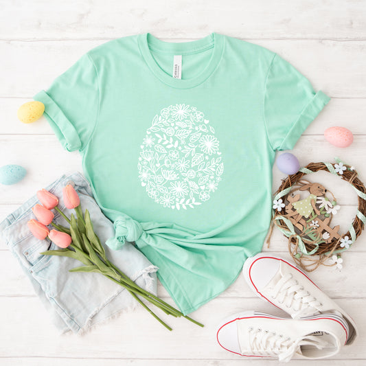 Flower Egg | Short Sleeve Graphic Tee