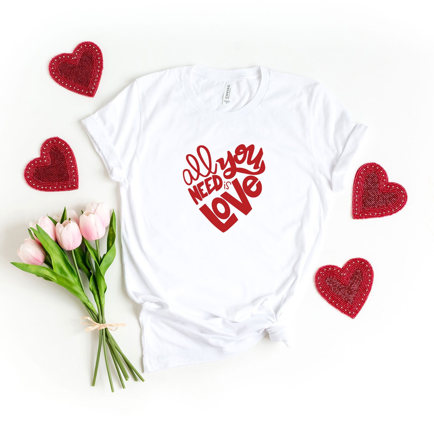 All You Need Is Love | Short Sleeve Graphic Tee