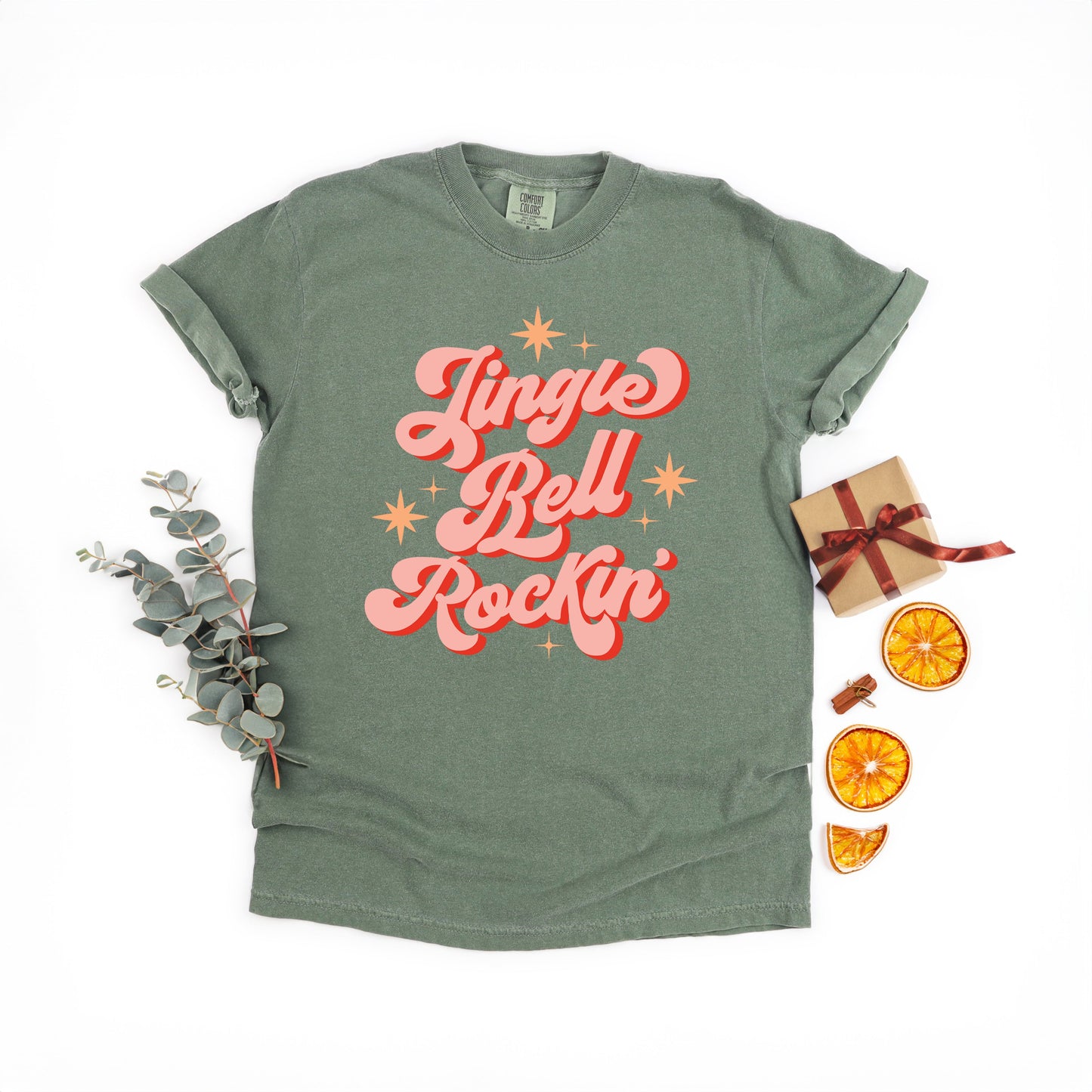 Clearance Jingle Bell Rockin' | Garment Dyed Tee