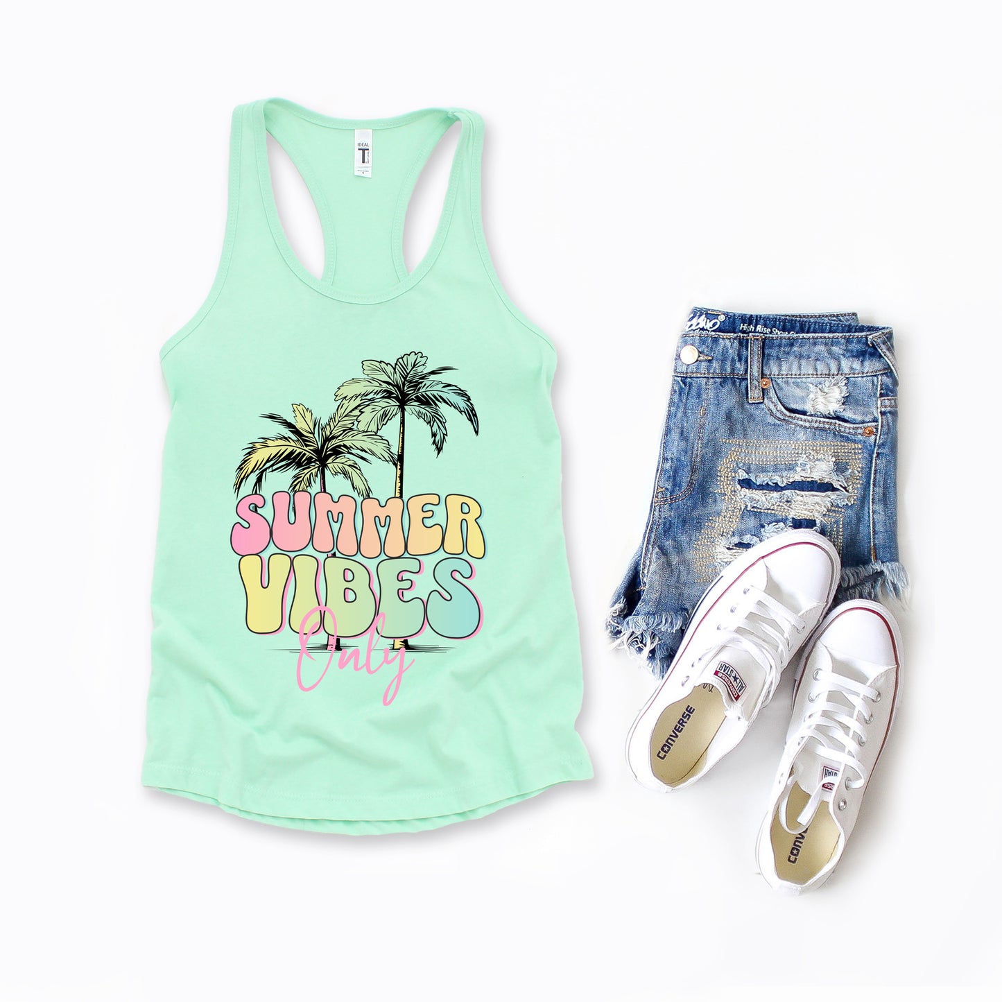 Summer Vibes Only | Racerback Tank