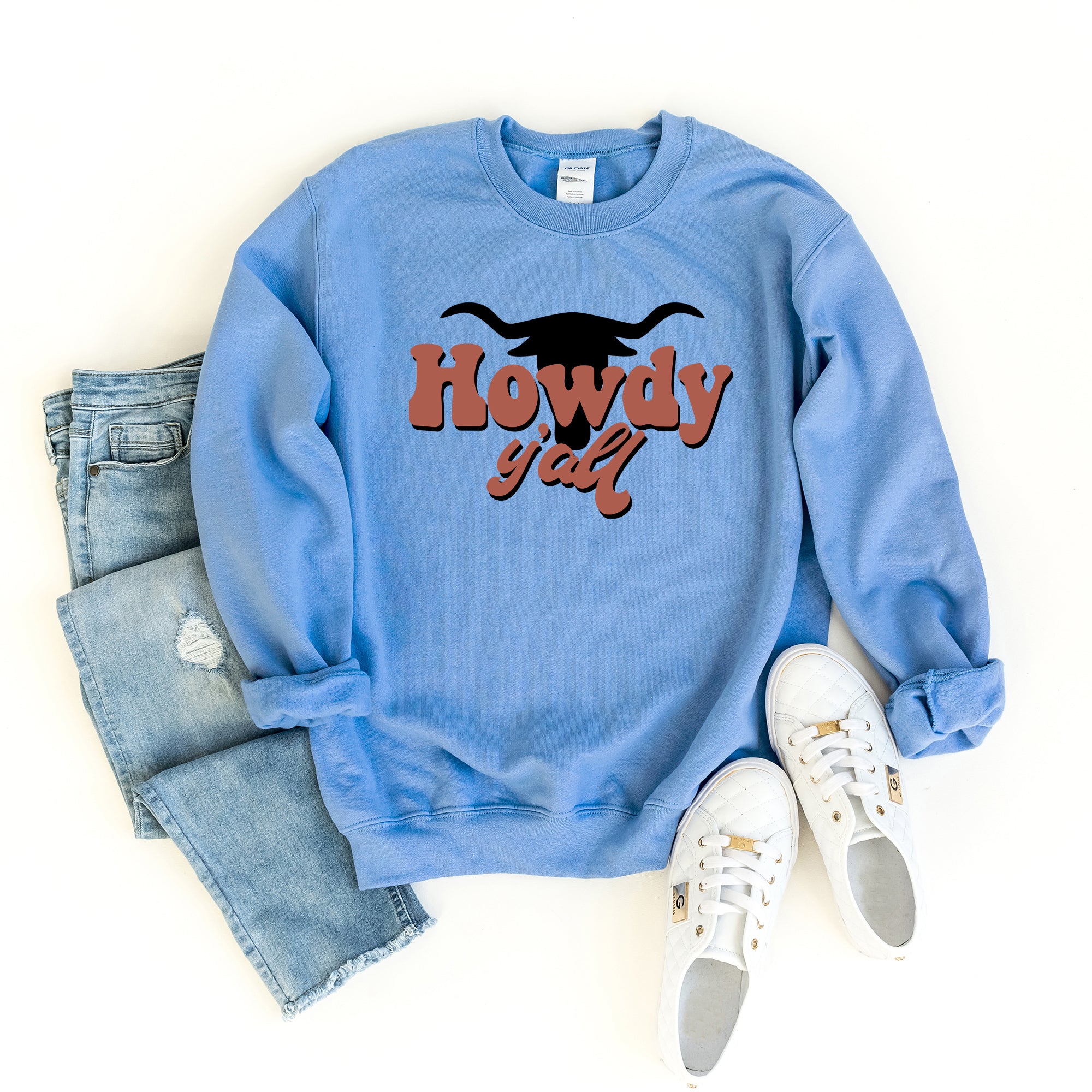 Howdy Y'all Bull | Sweatshirt