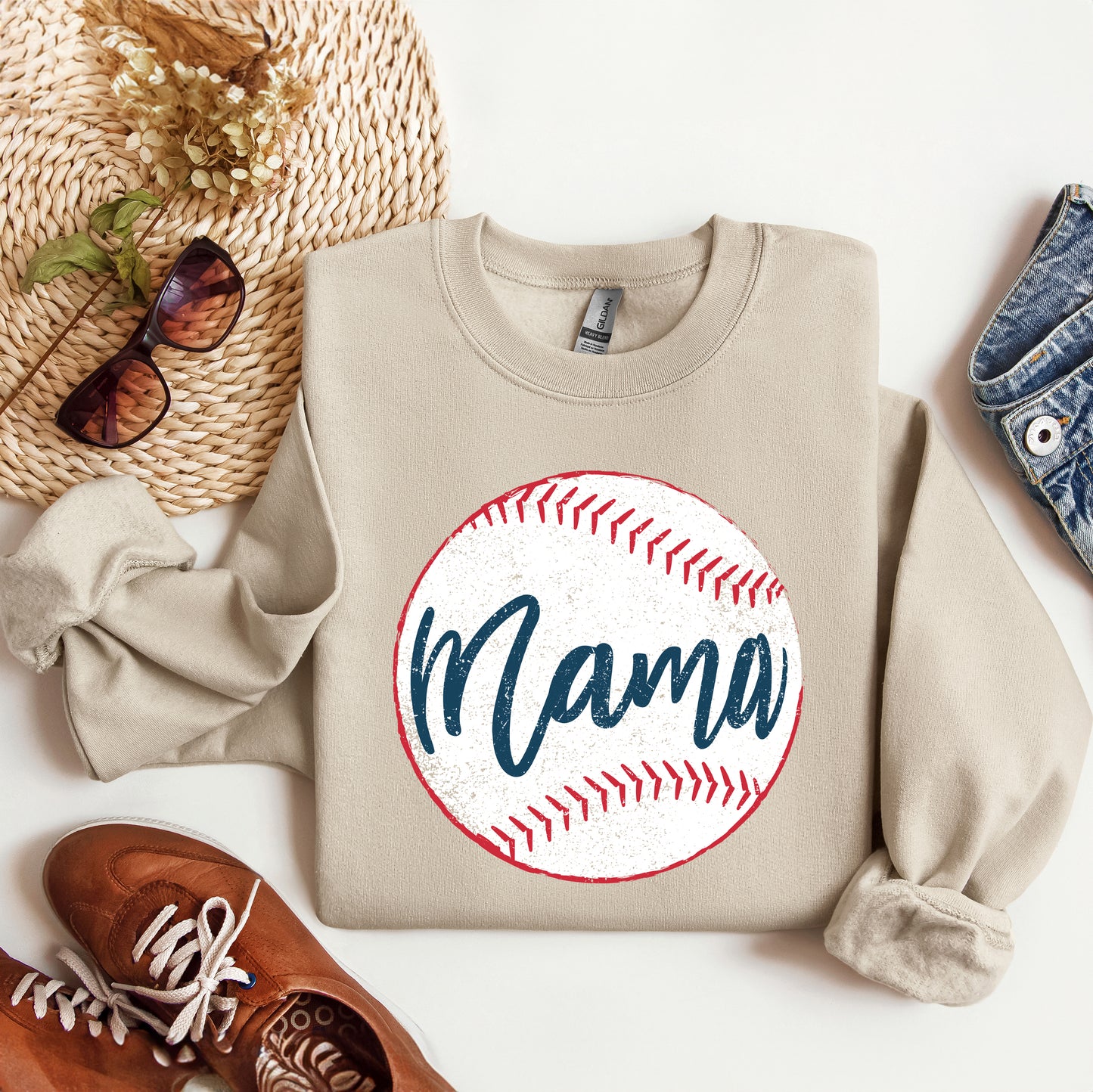 Mama Baseball | Sweatshirt
