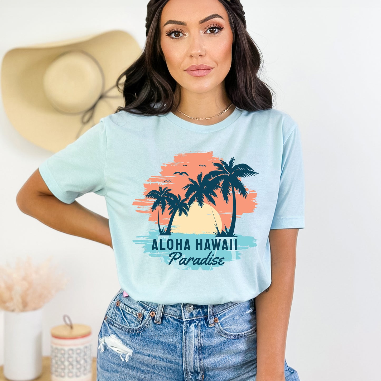 Aloha Hawaii | Short Sleeve Graphic Tee
