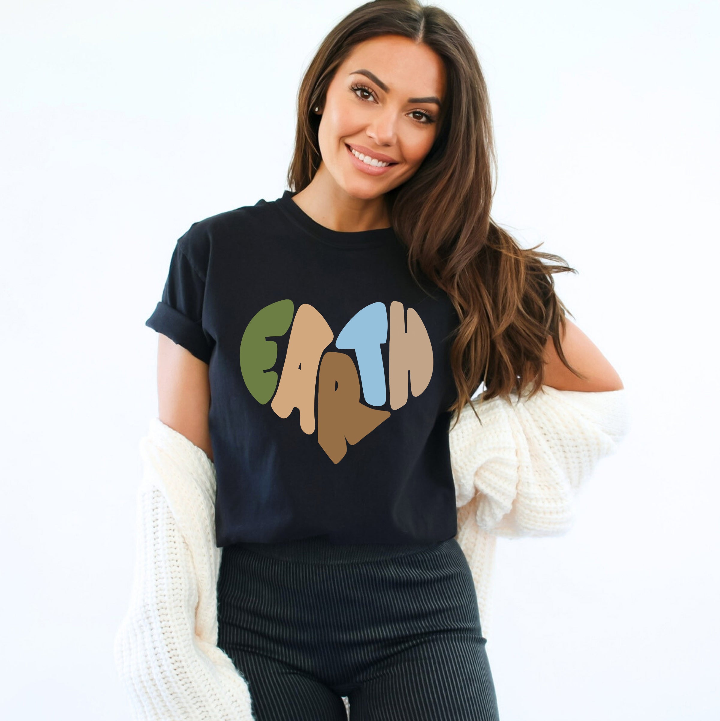 Earth Heart | Garment Dyed Short Sleeve Tee