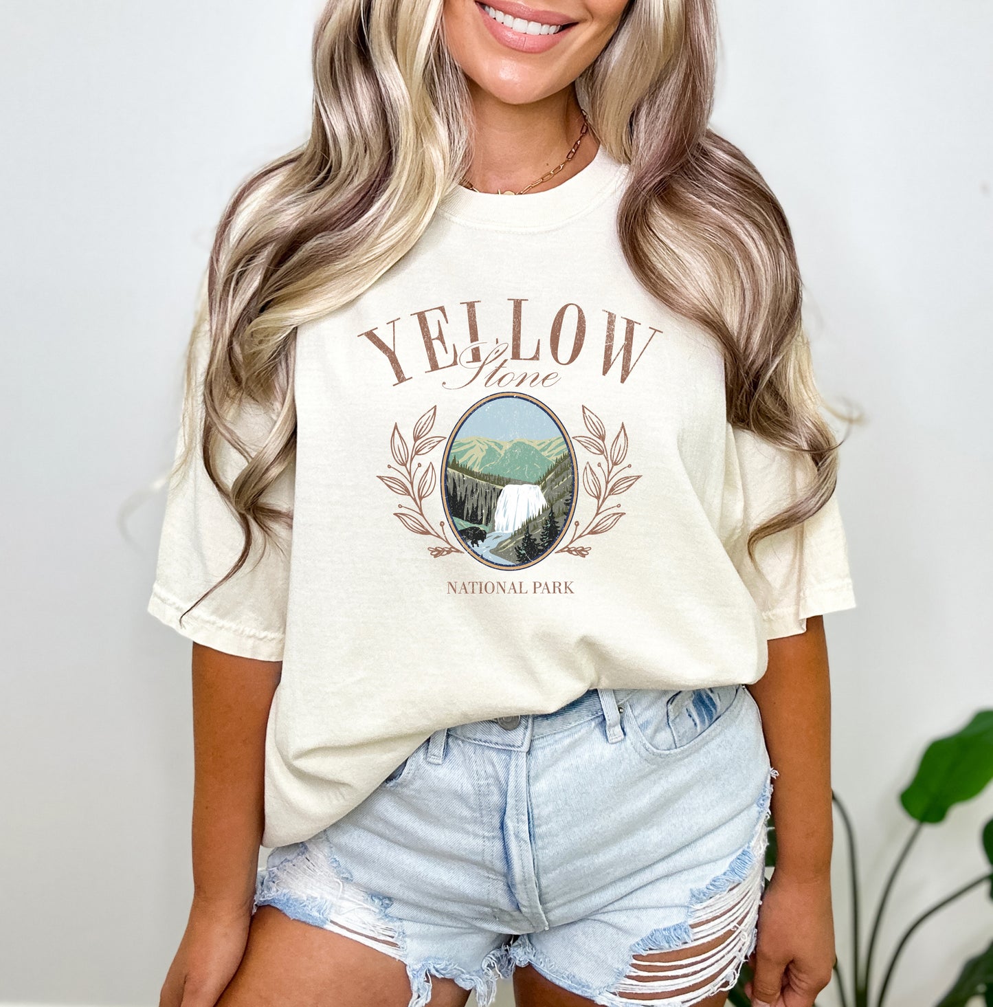 Yellowstone Park Grunge | Garment Dyed Tee