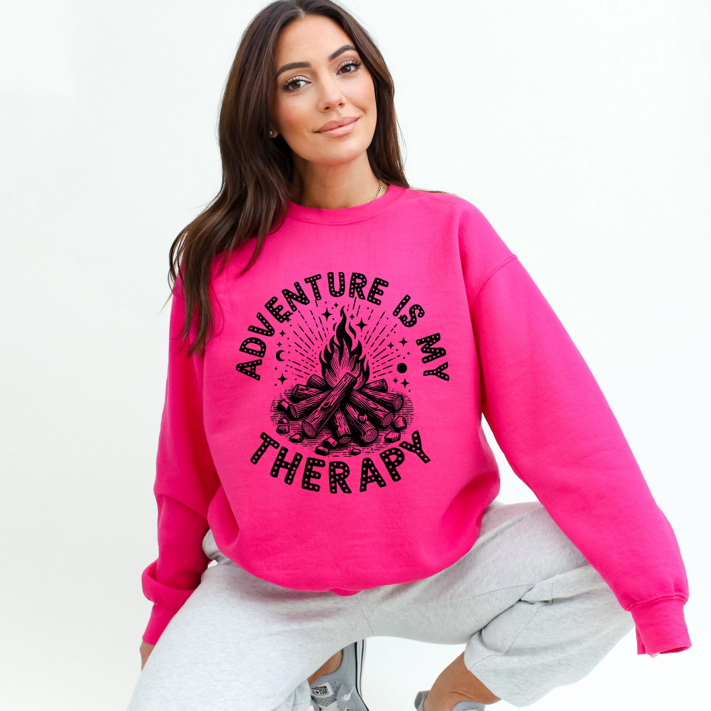 Adventure Is My Therapy | Sweatshirt