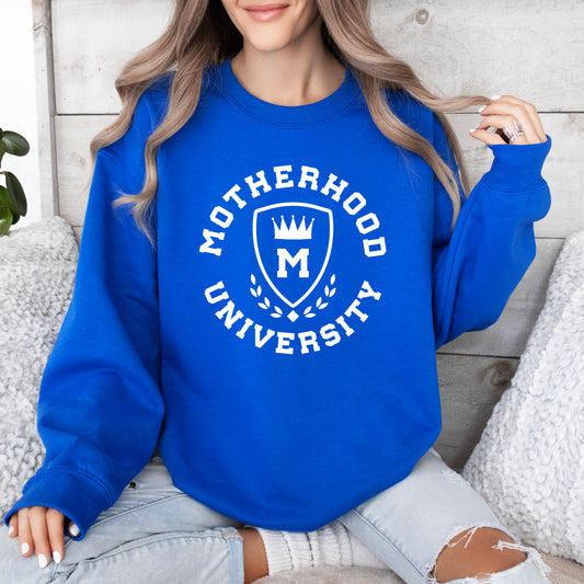 Motherhood University Crown | Sweatshirt