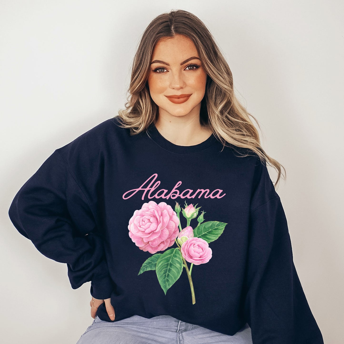 Alabama Flower Colorful | Sweatshirt