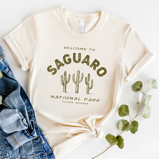 Vintage Saguaro National Park | Short Sleeve Graphic Tee