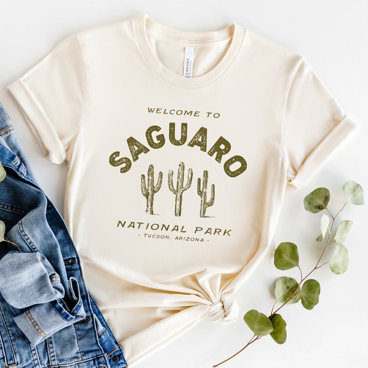 Clearance Vintage Saguaro National Park | Short Sleeve Graphic Tee