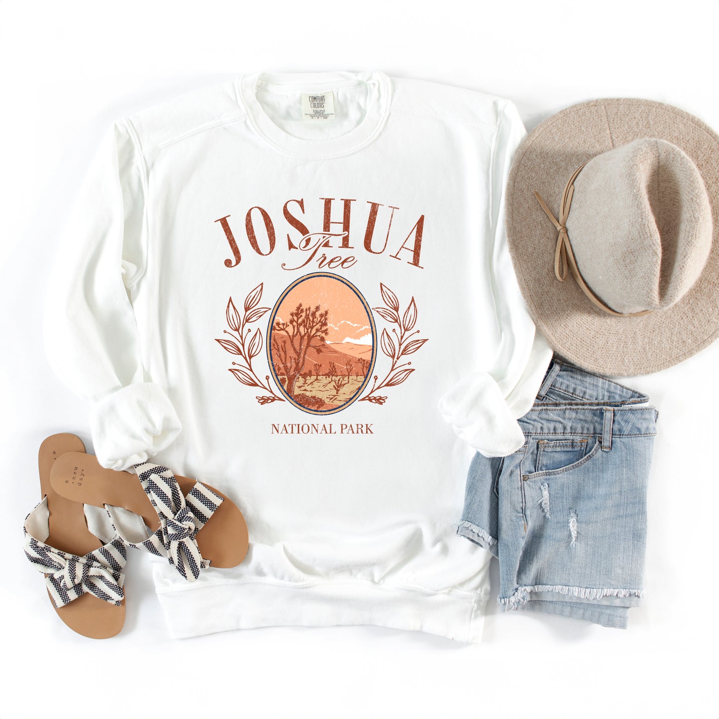 Joshua Tree Grunge | Garment Dyed Sweatshirt