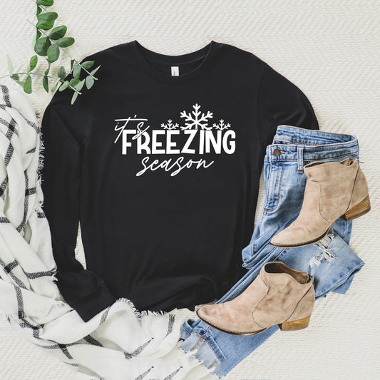 It's Freezing Season | Long Sleeve Graphic Tee