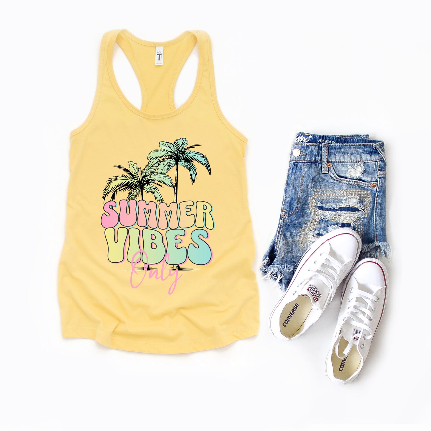 Summer Vibes Only | Racerback Tank