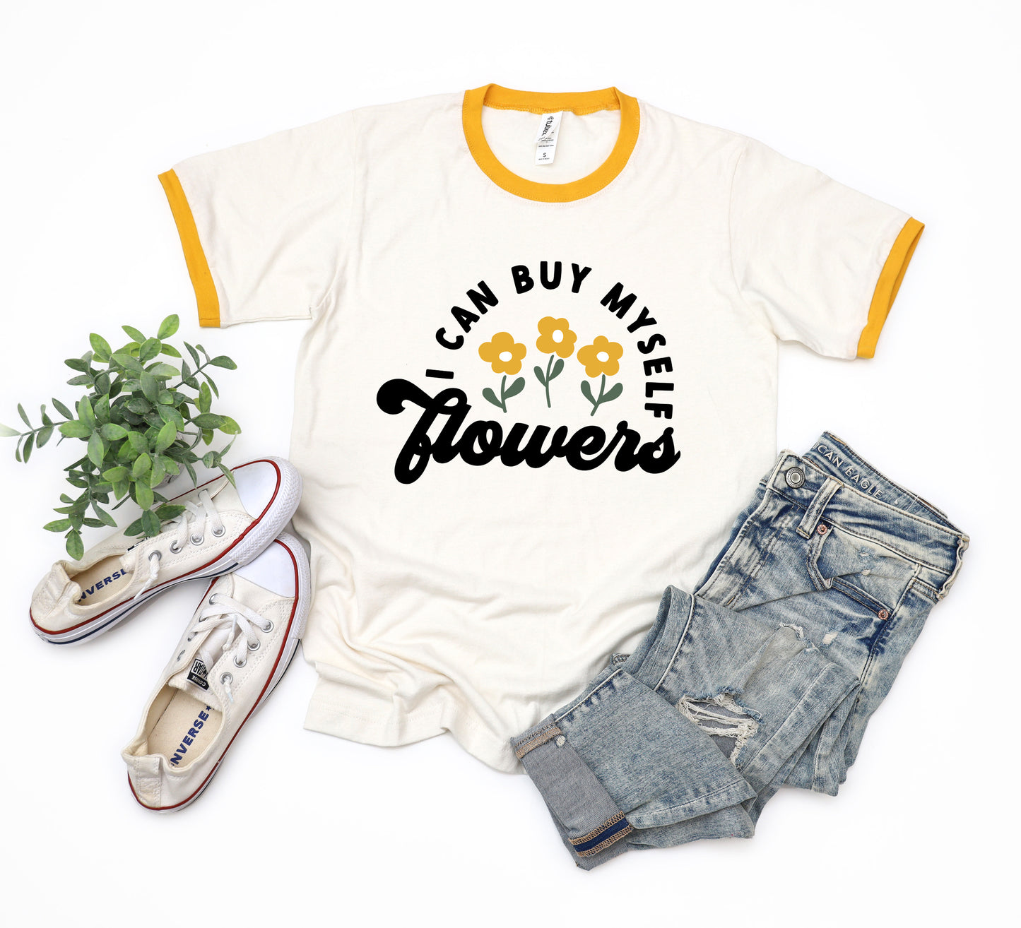 I Can Buy Myself Flowers | Ringer Tee