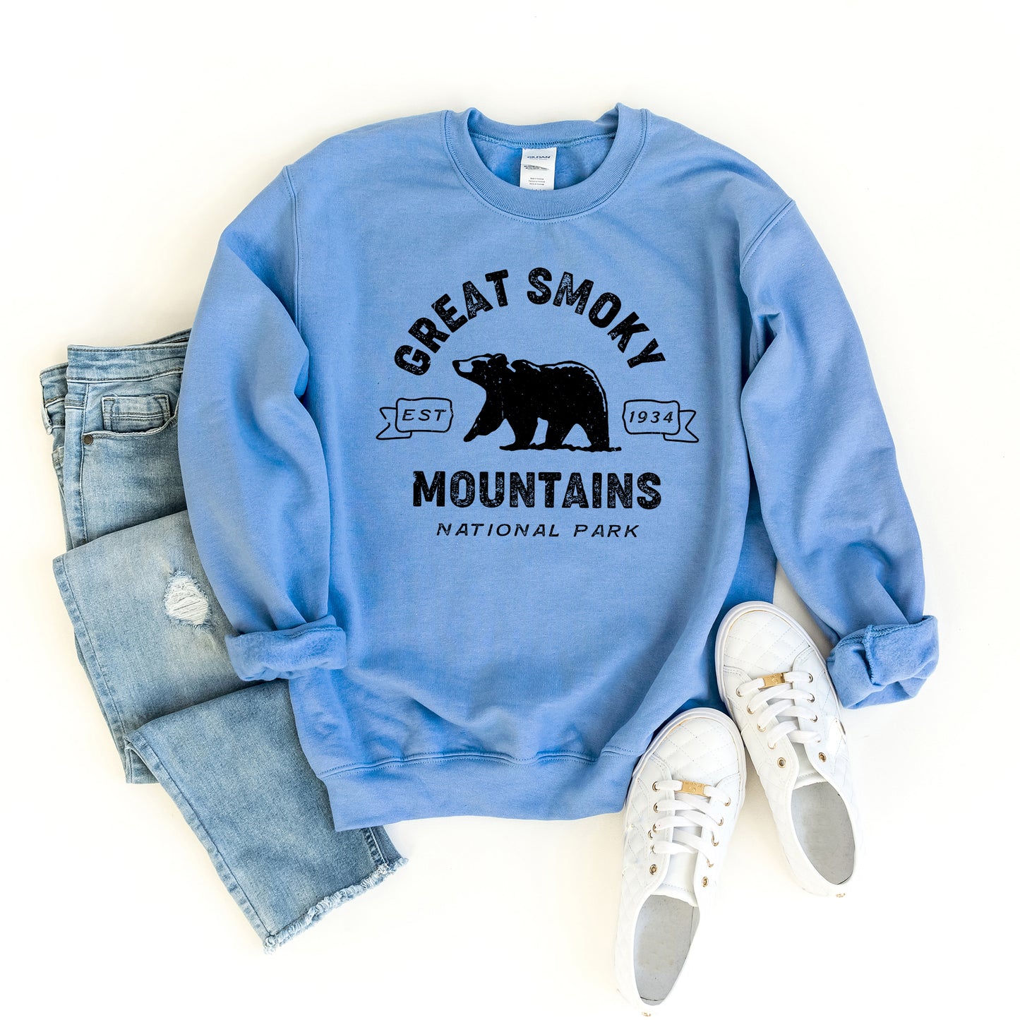 Vintage Great Smoky Mountains National Park | Sweatshirt