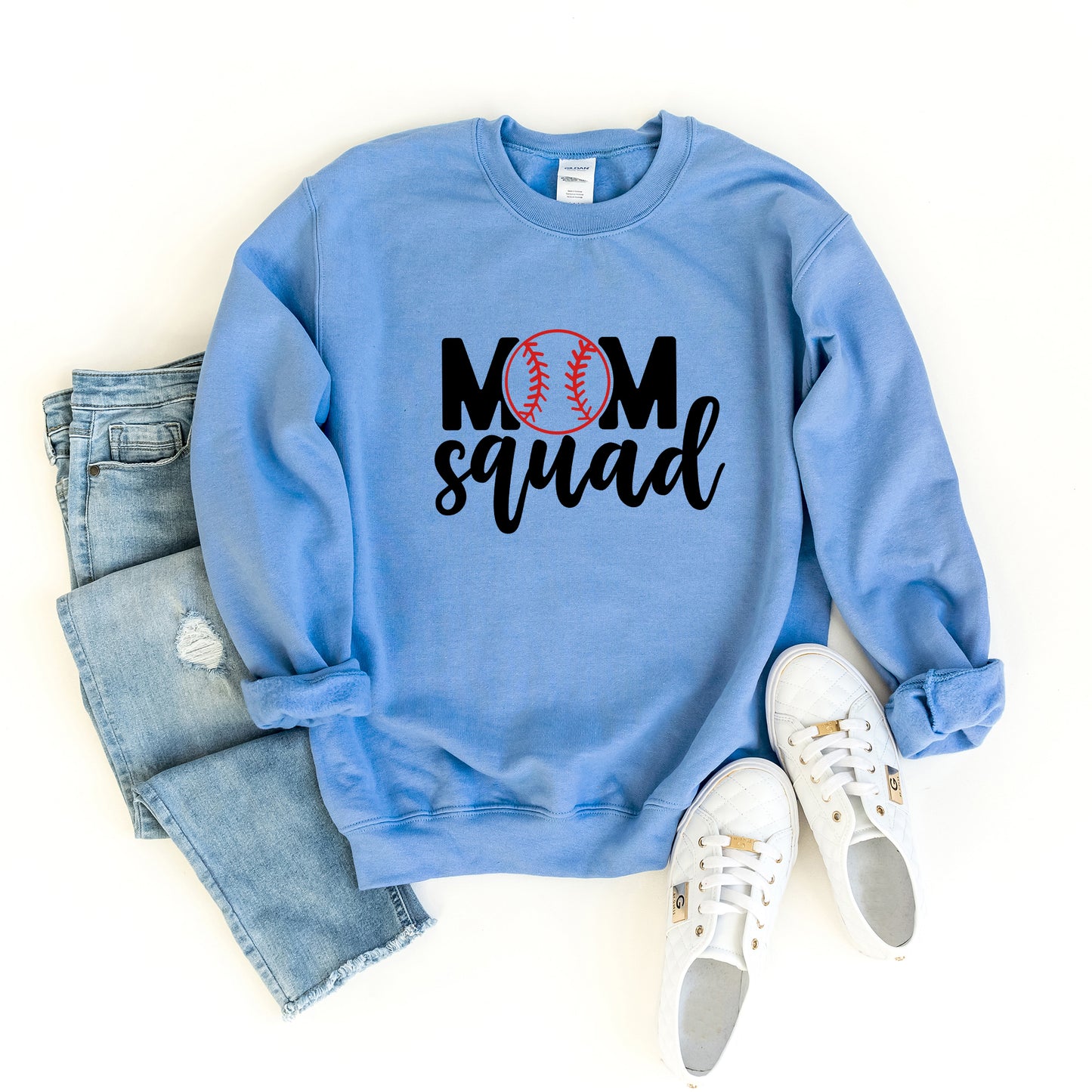 Mom Squad Baseball | Sweatshirt