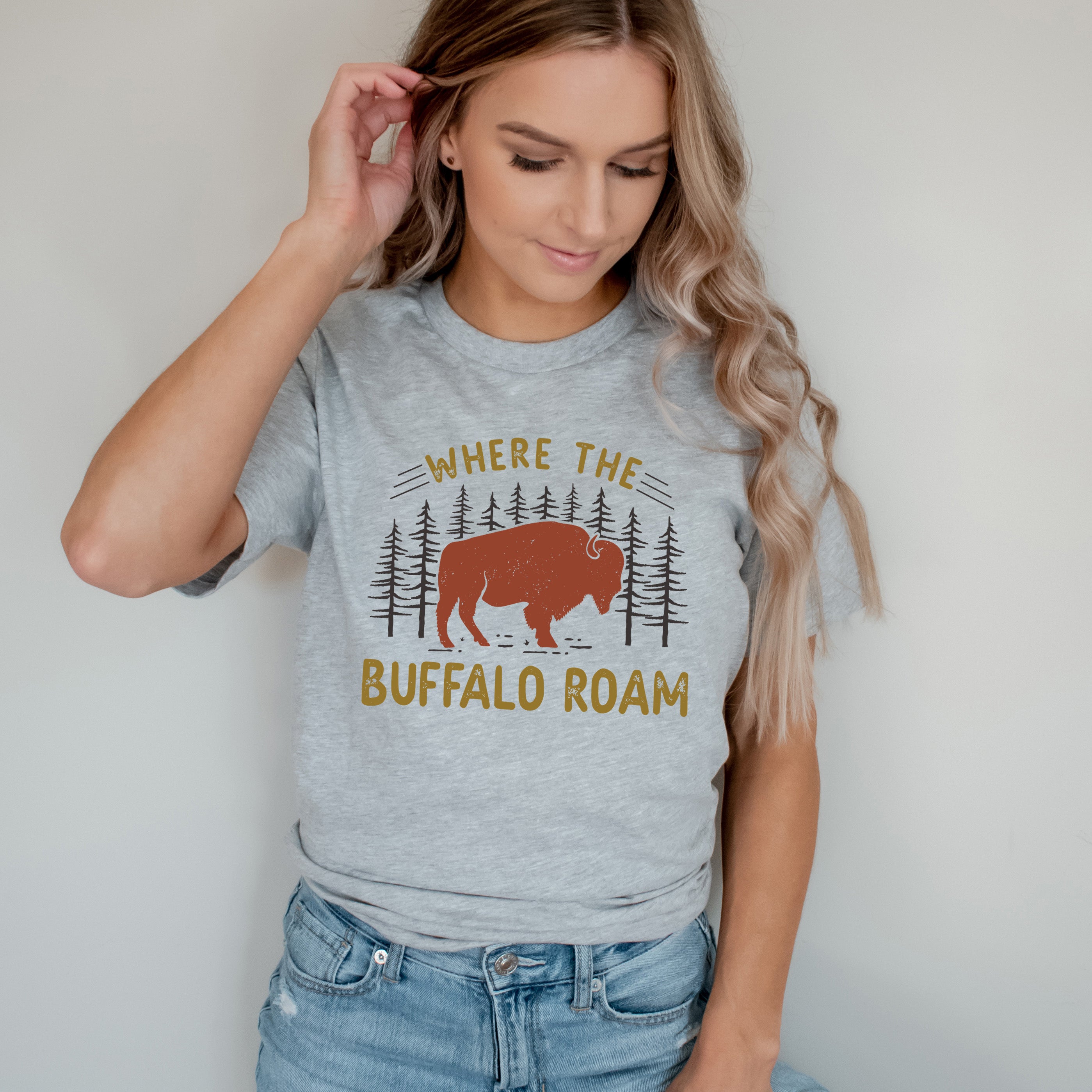 Where the Buffalo Roam | Short Sleeve Graphic Tee