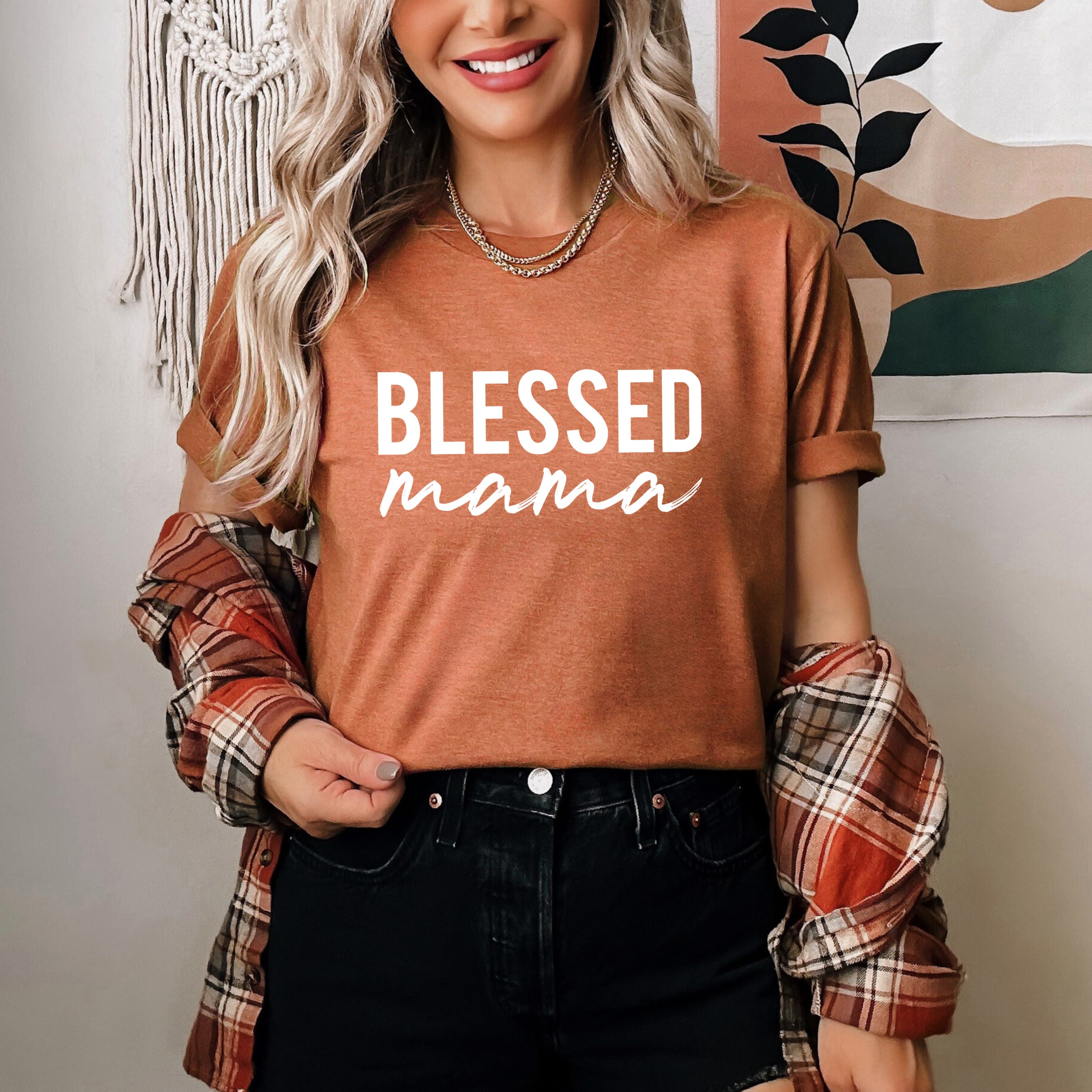 Blessed Mama | Short Sleeve Graphic Tee