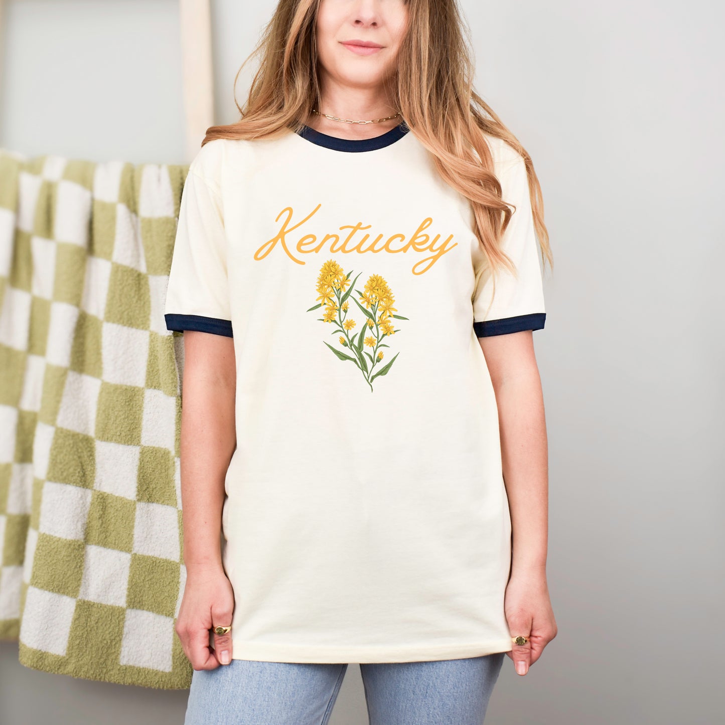 Kentucky Flower | Ringer Tee