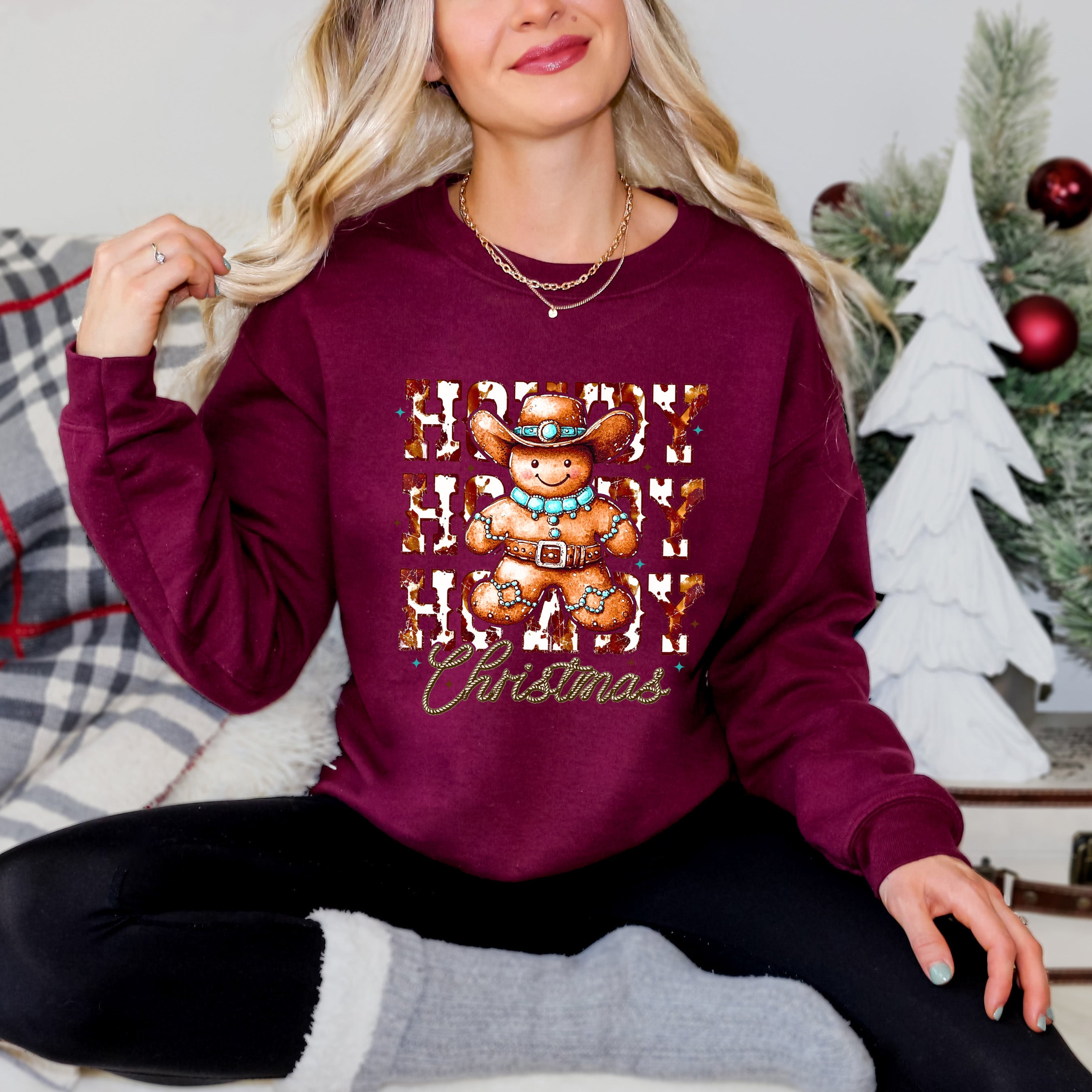 Howdy Gingerbread | Sweatshirt