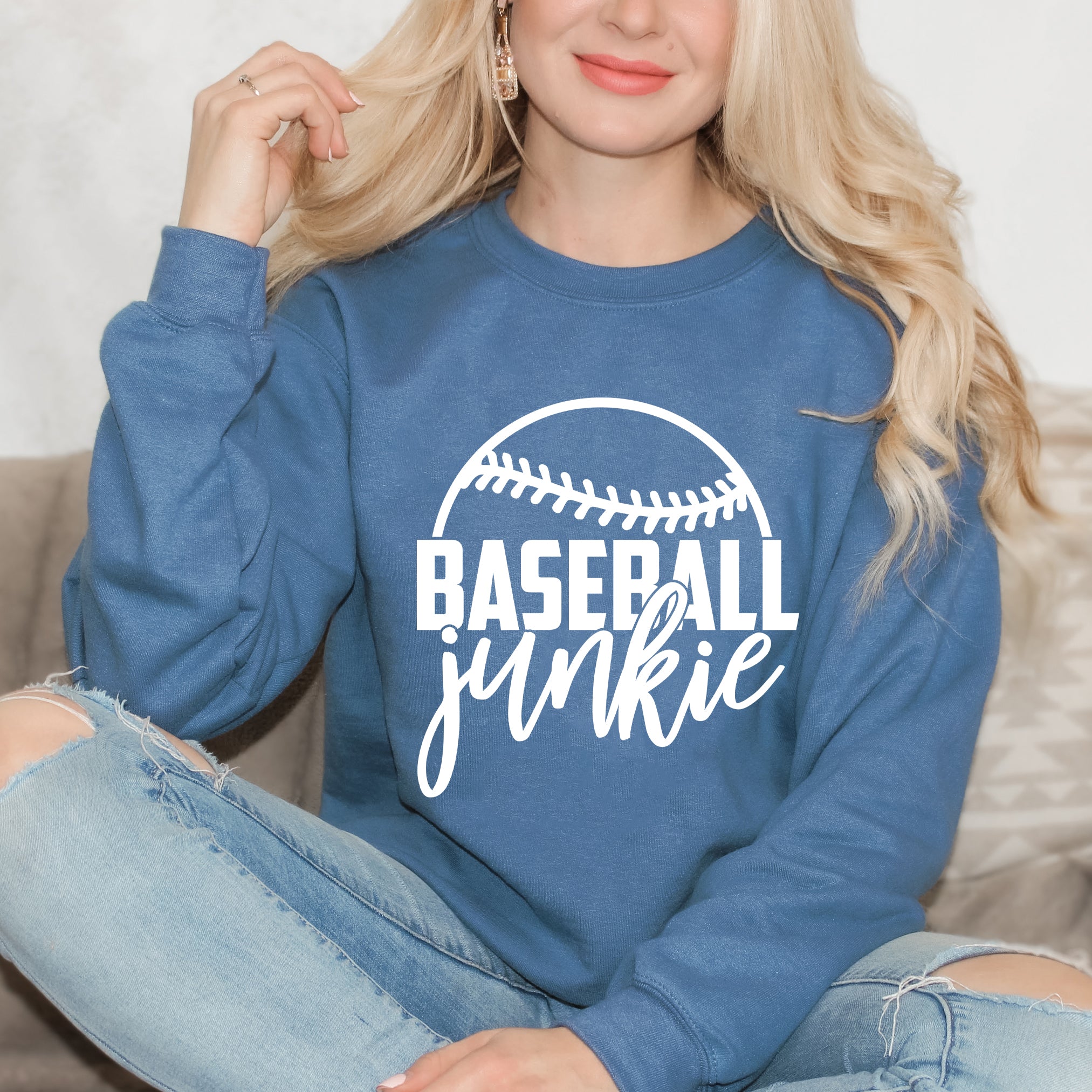 Baseball Junkie | Sweatshirt