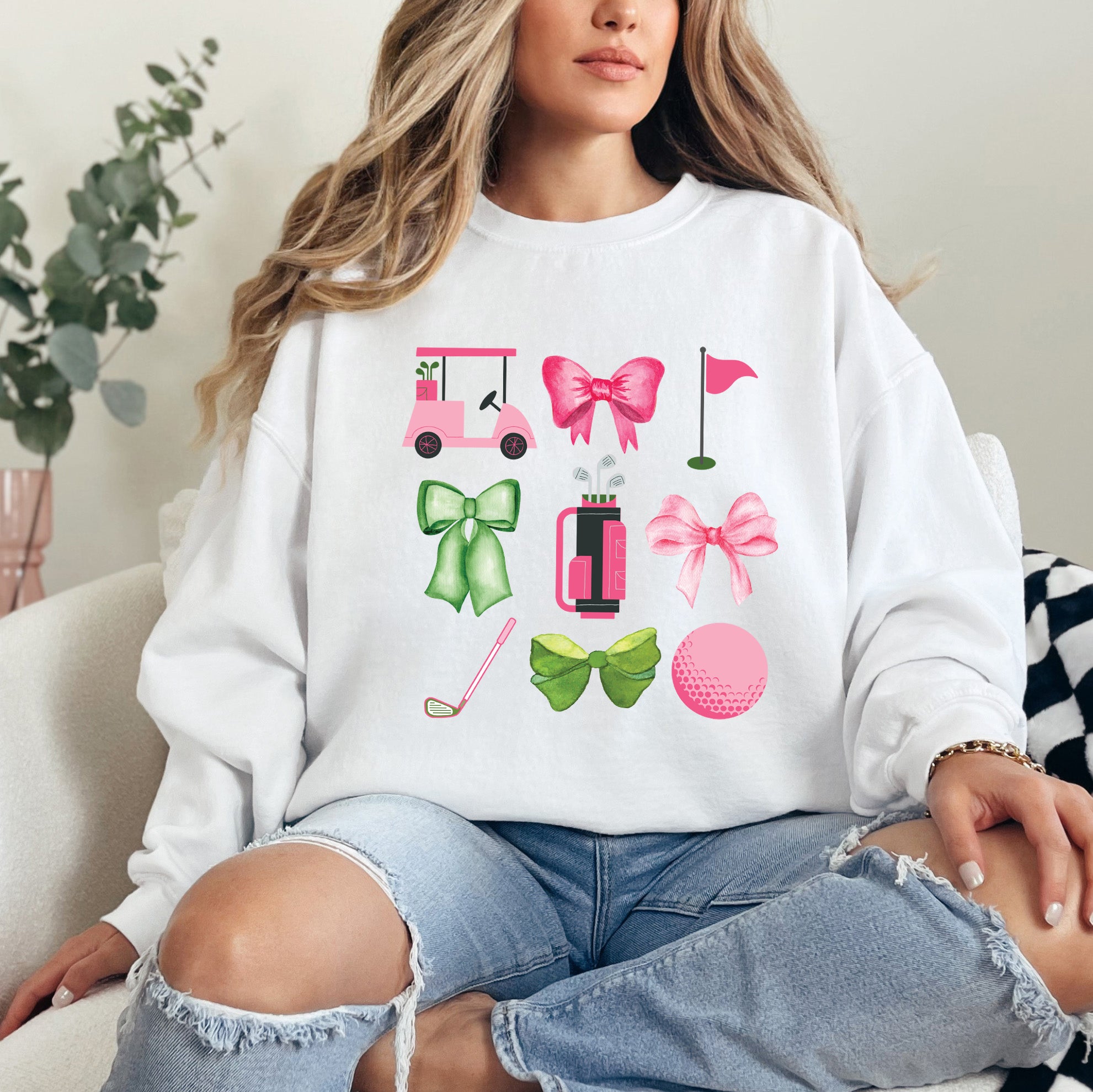 Golf Icons Coquette | Sweatshirt