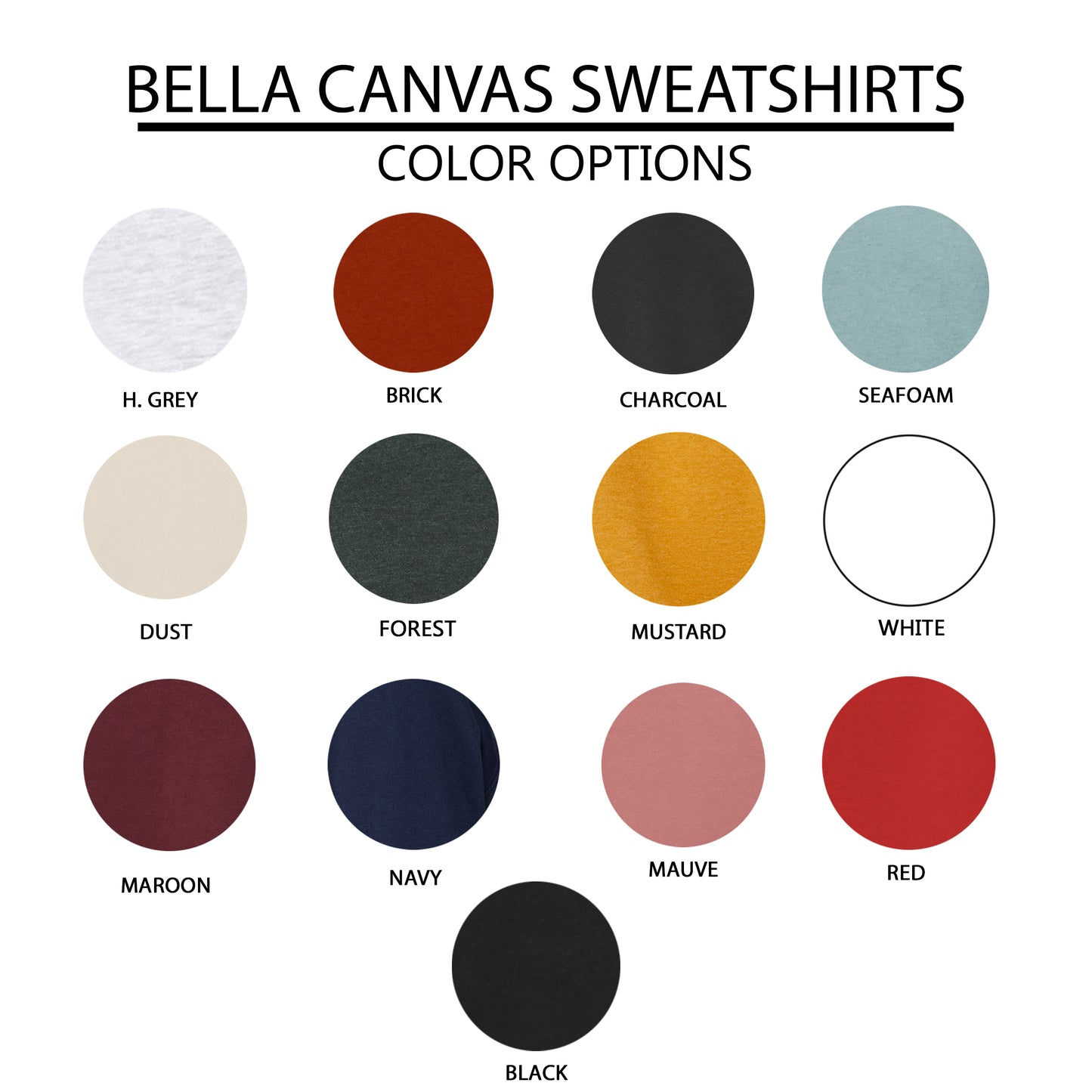 Sweaters Be Ugly and Bright | Bella Canvas Sweatshirt