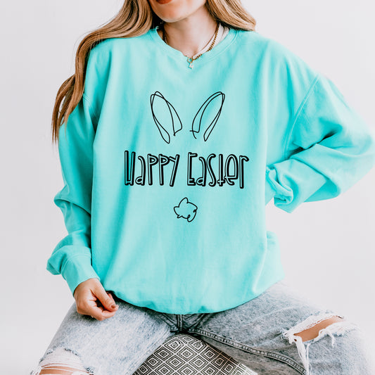 Happy Easter | Lightweight Garment Dyed Sweatshirt