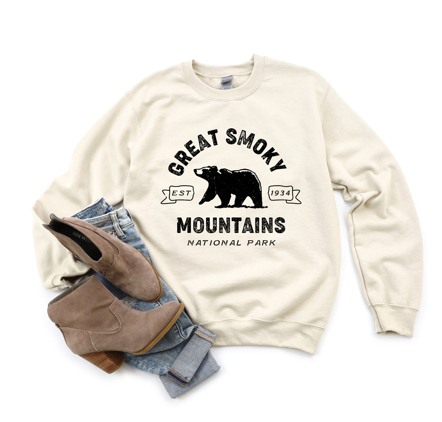 Vintage Great Smoky Mountains National Park | Sweatshirt