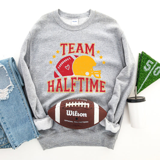 Team Halftime Distressed - Red | Sweatshirt