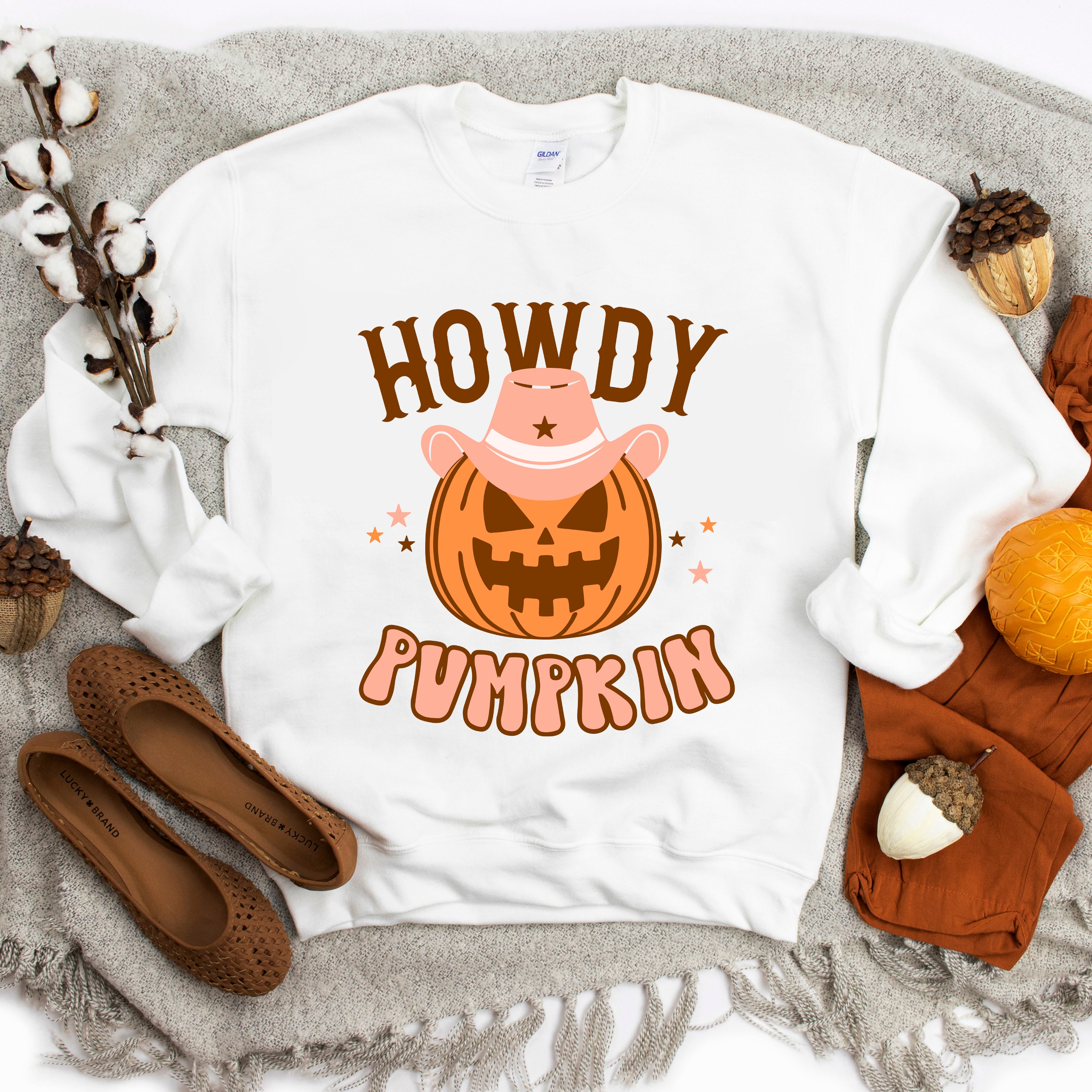 Howdy Pumpkin | Sweatshirt