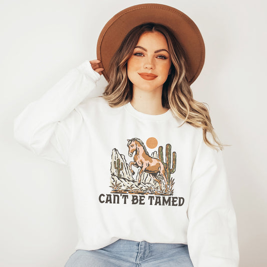 Can't Be Tamed Horse | Sweatshirt