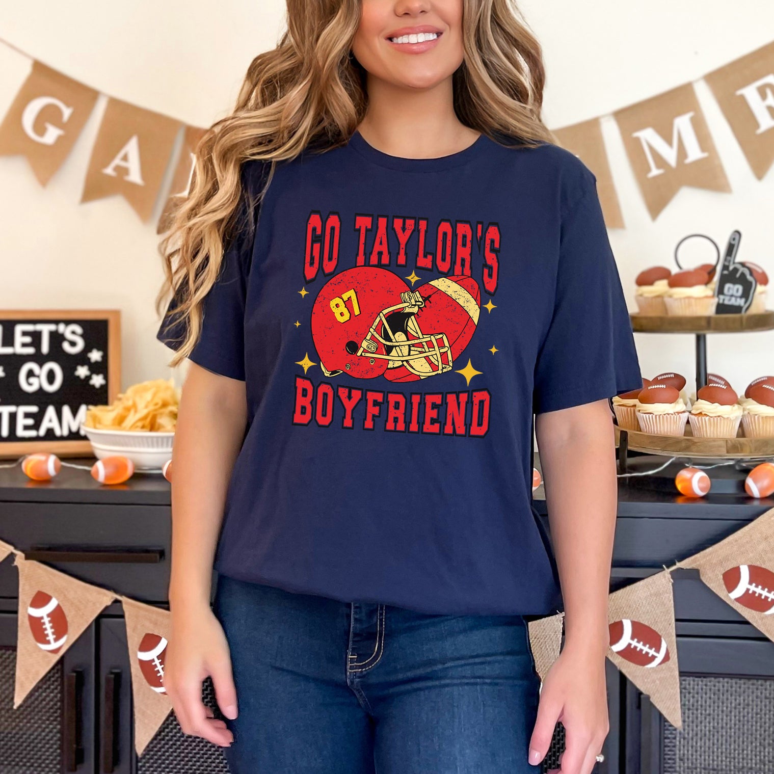 Go Taylor's Boyfriend Sparkle | Short Sleeve Graphic Tee