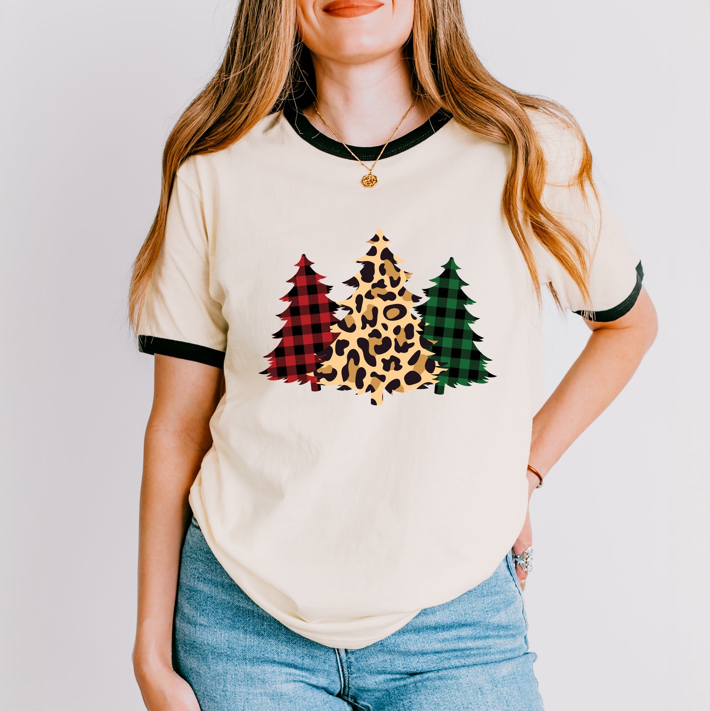 Christmas Trees  | Ringer Tee
