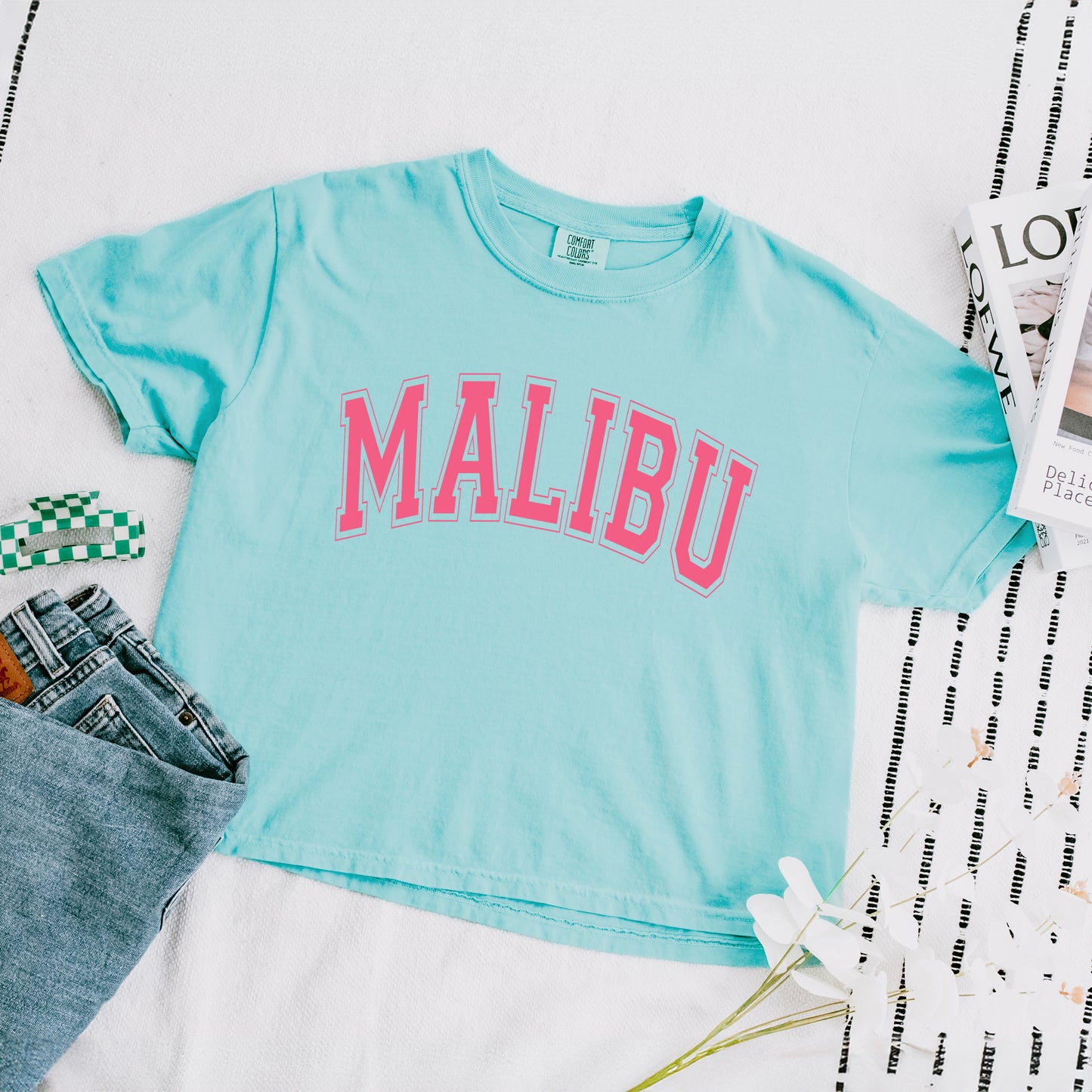 Malibu Bold | Relaxed Fit Cropped Tee