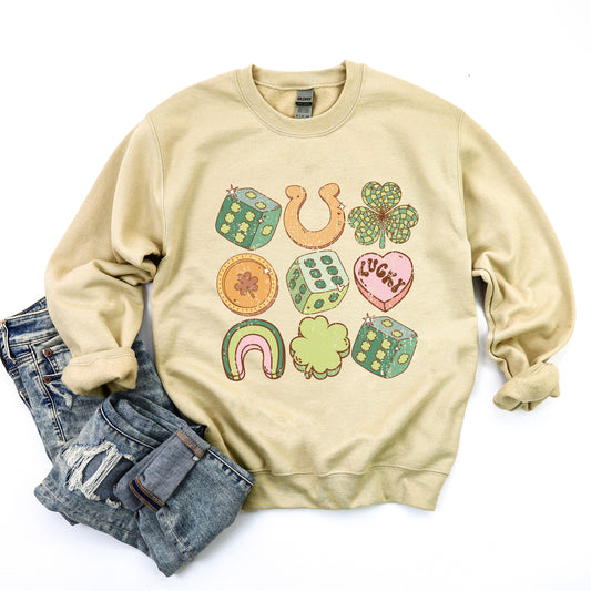St. Patrick's Charm Chart | Sweatshirt
