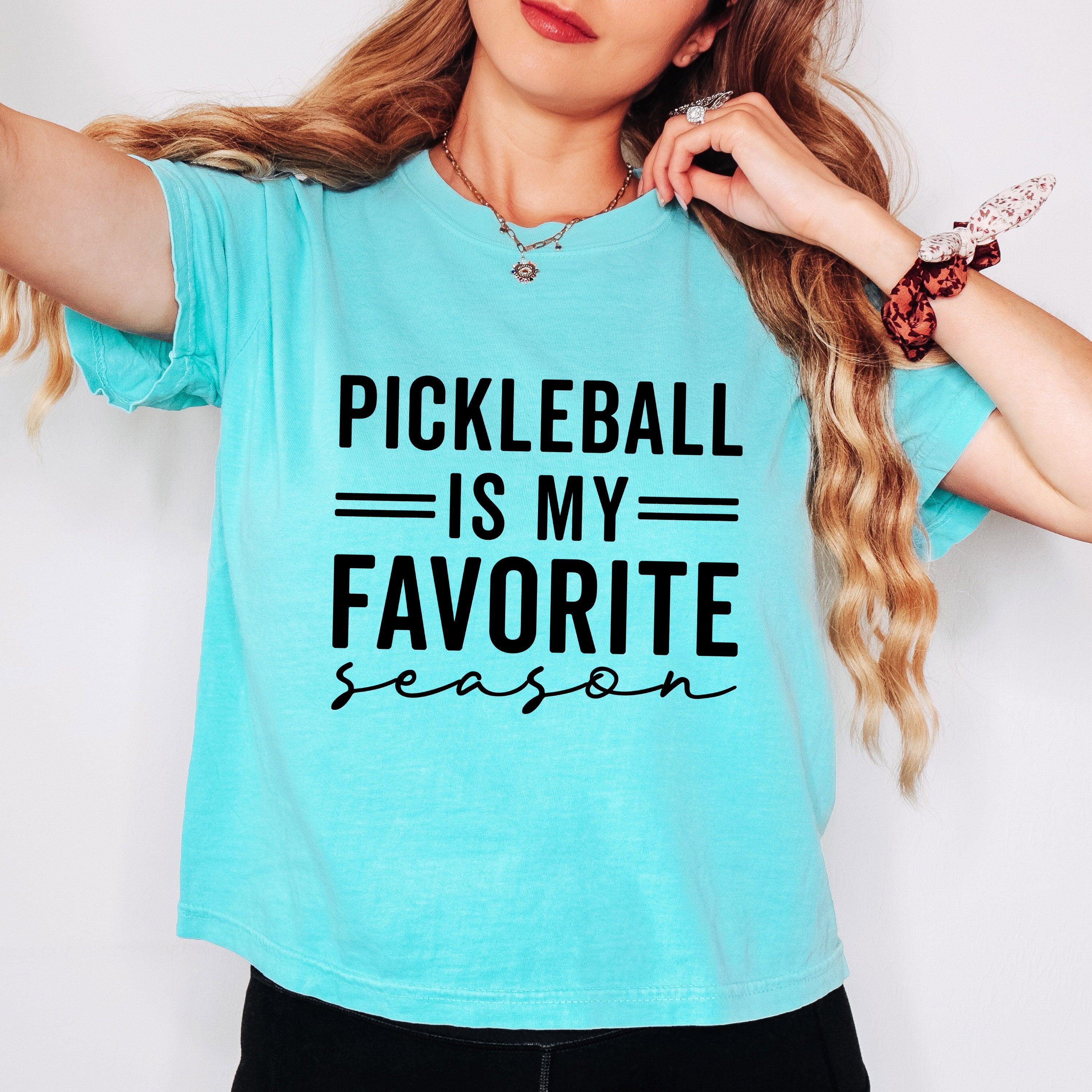 Pickleball Is My Favorite Season | Relaxed Fit Cropped Tee