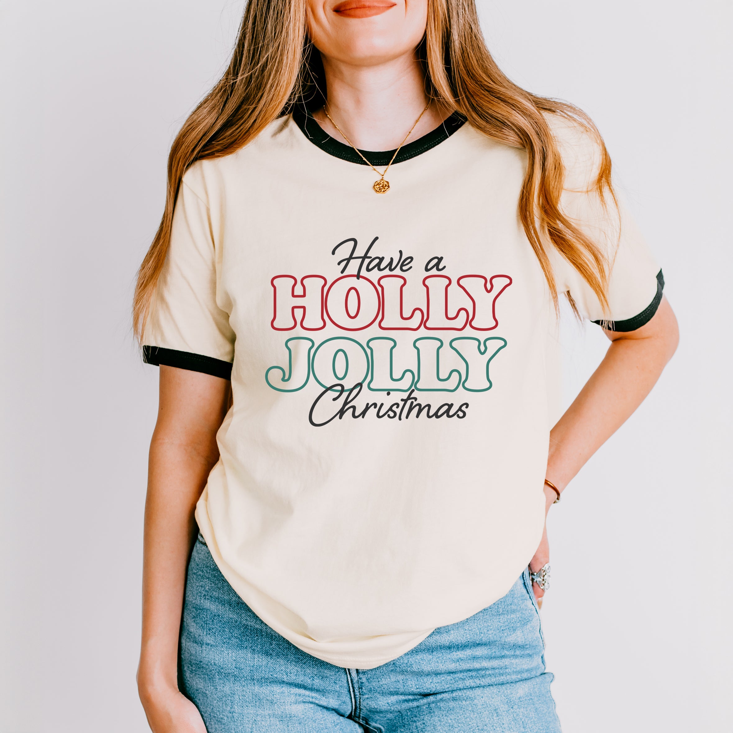 Have A Holly Jolly Christmas | Ringer Tee