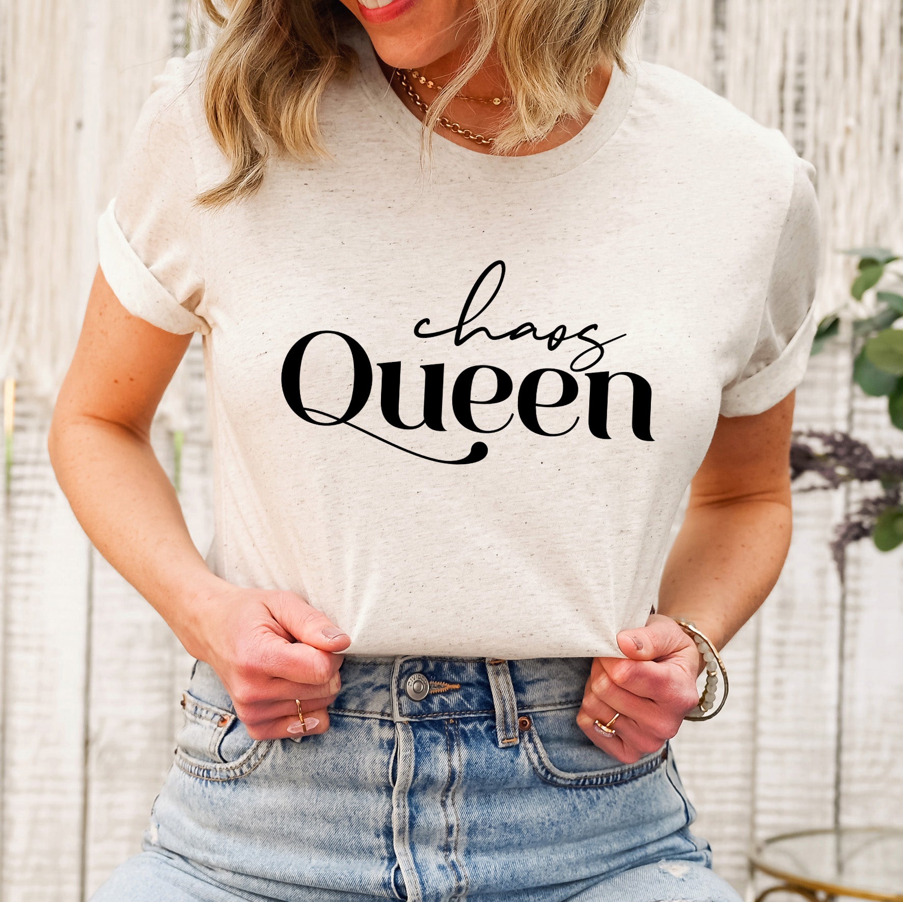 Chaos Queen | Short Sleeve Graphic Tee