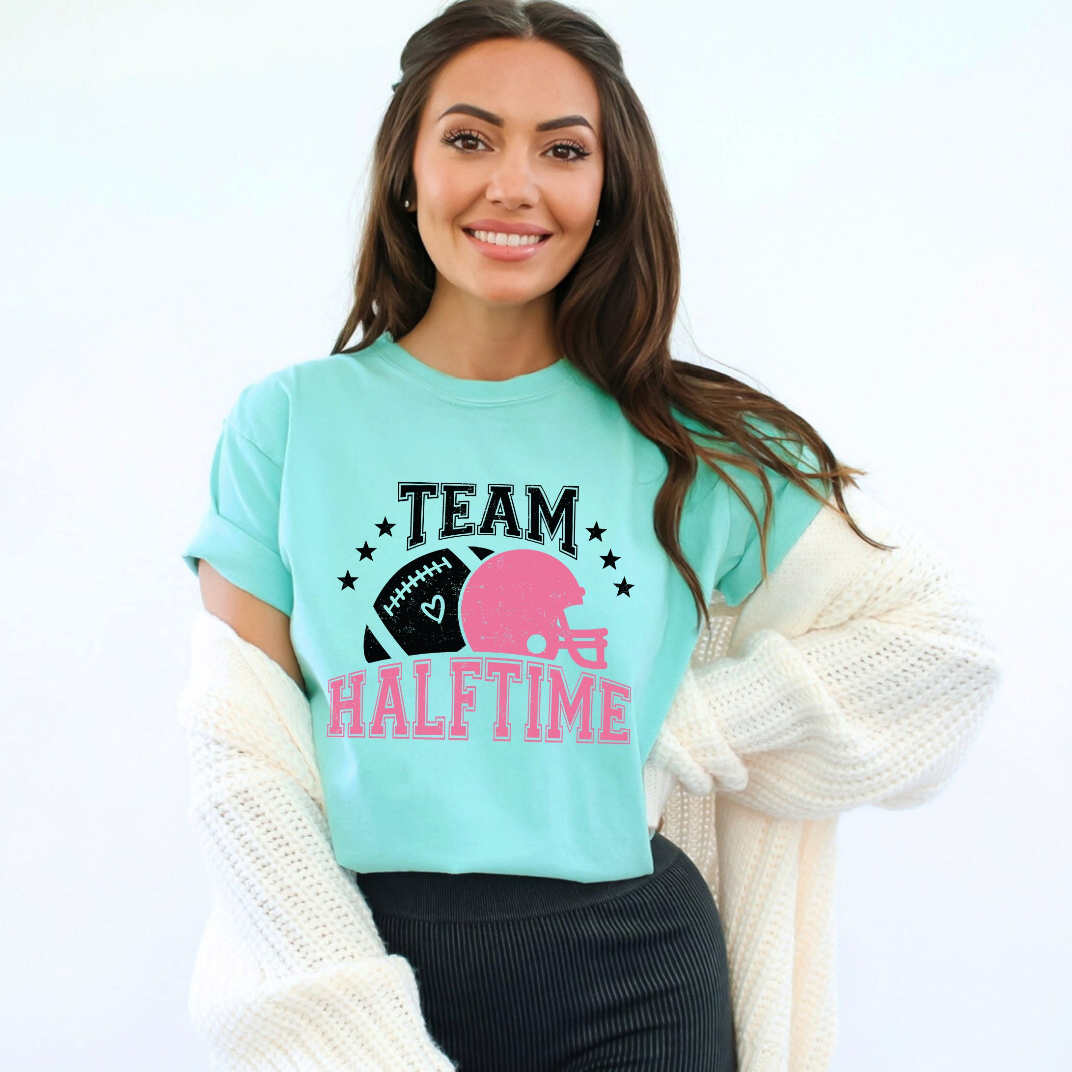 Team Halftime Distressed | Garment Dyed Tee