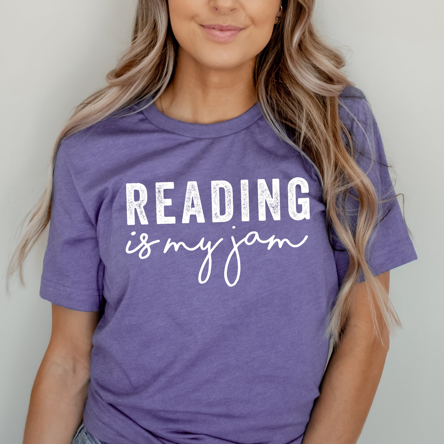 Reading Is My Jam |Short Sleeve Crew Neck