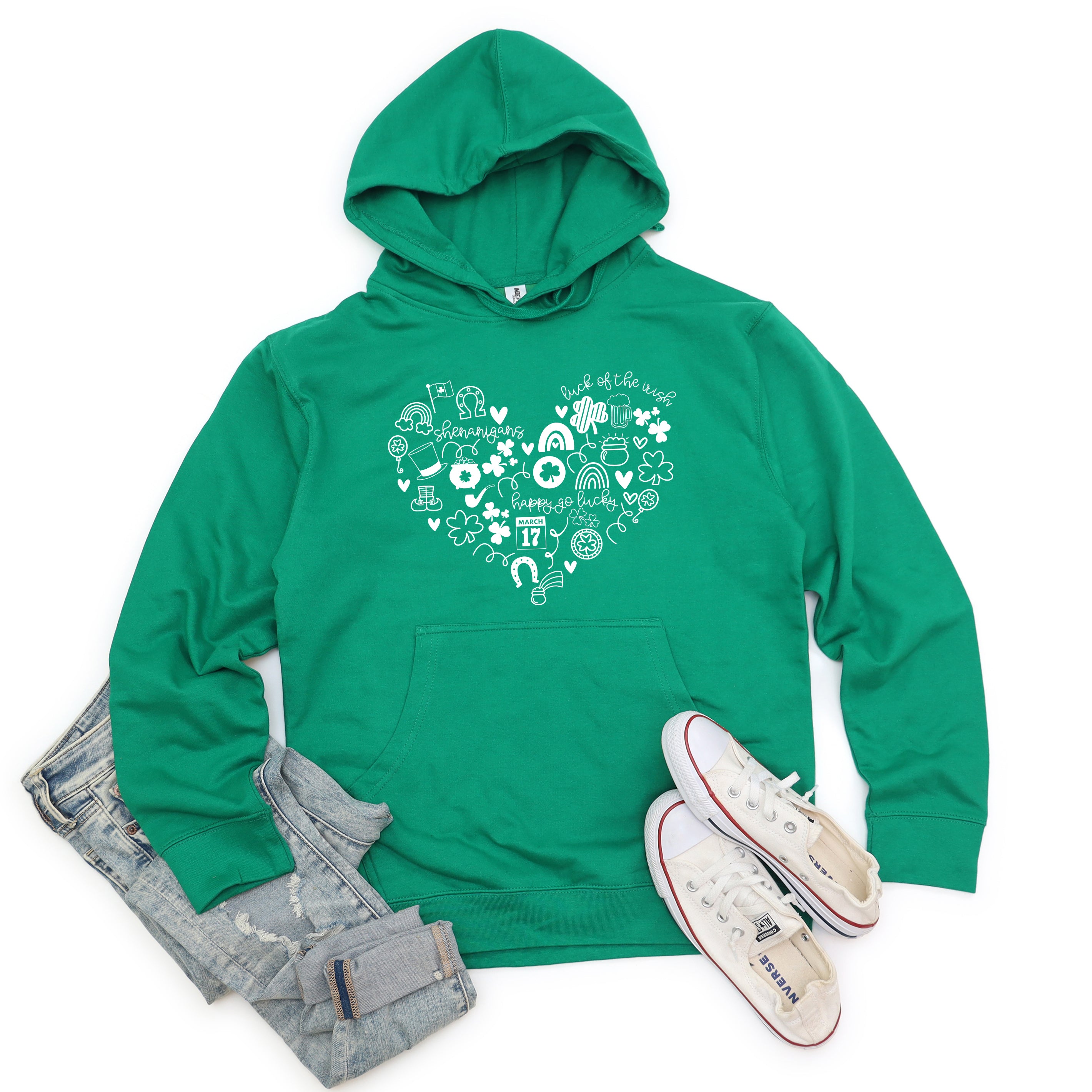 St. Patrick's Heart | Hoodie