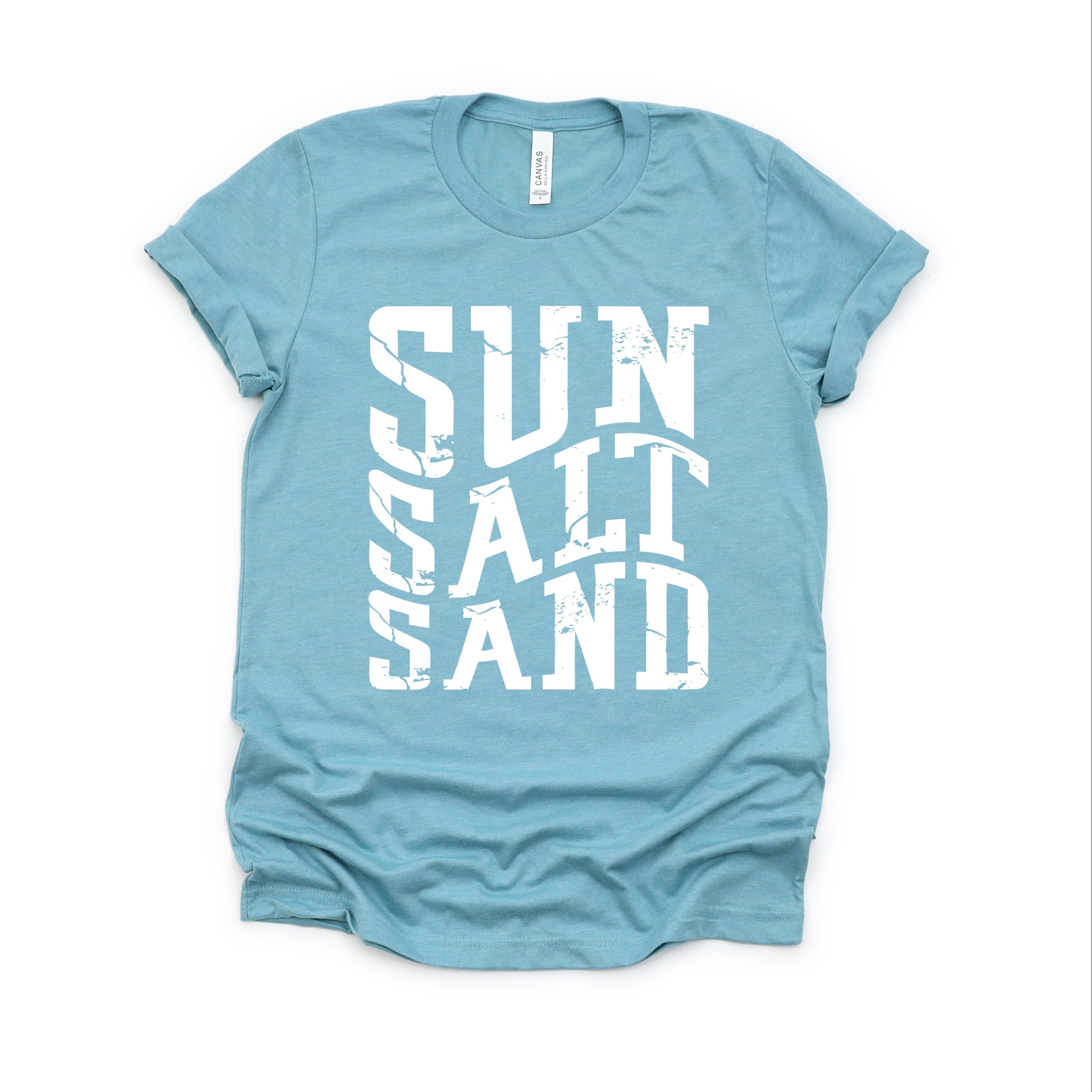 Sun Salt Sand Wavy - Womens Short Sleeve Tee