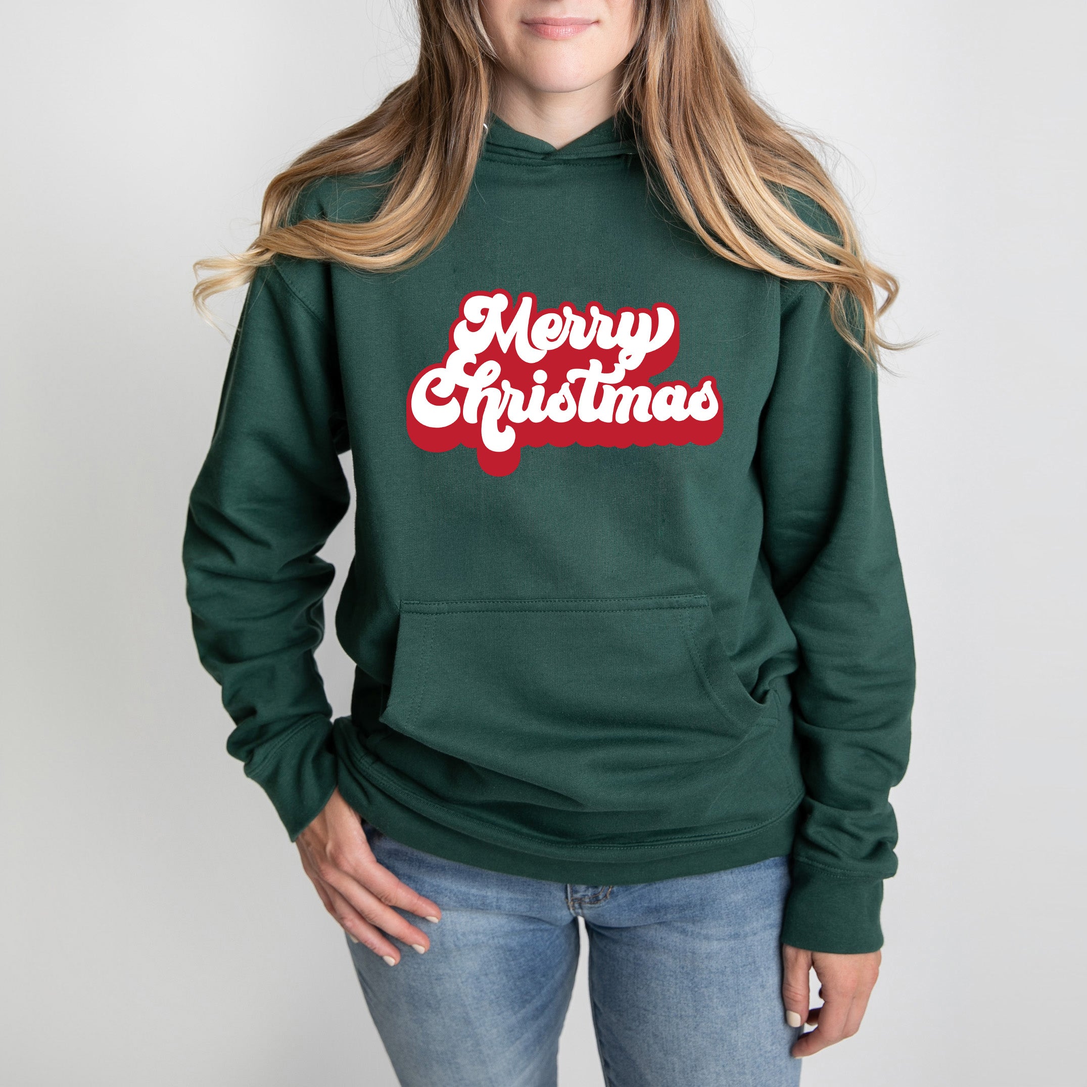 Retro Merry Christmas | Hoodie