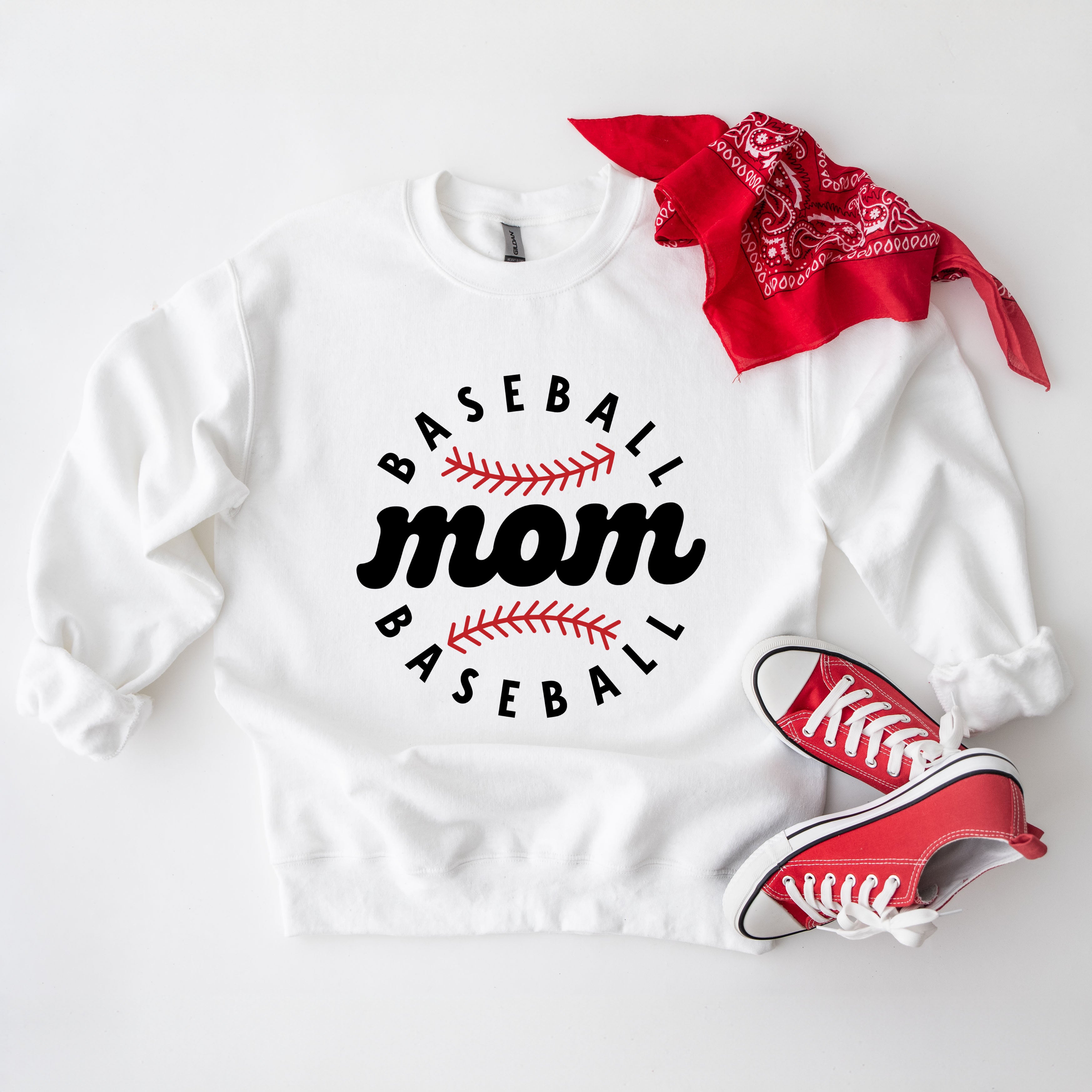 Baseball Mom Baseball | Sweatshirt