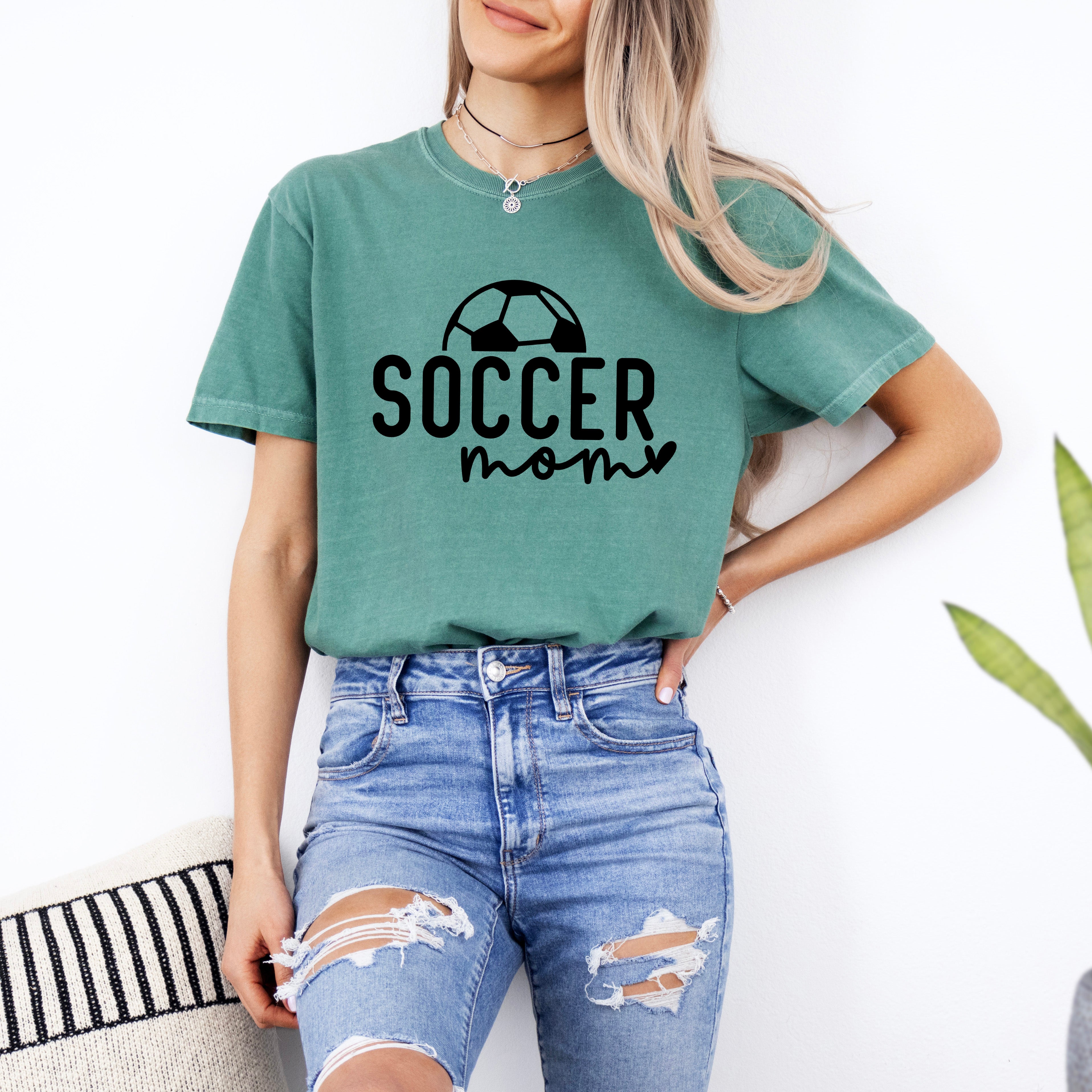 Soccer Mom Ball | Garment Dyed Short Sleeve Tee