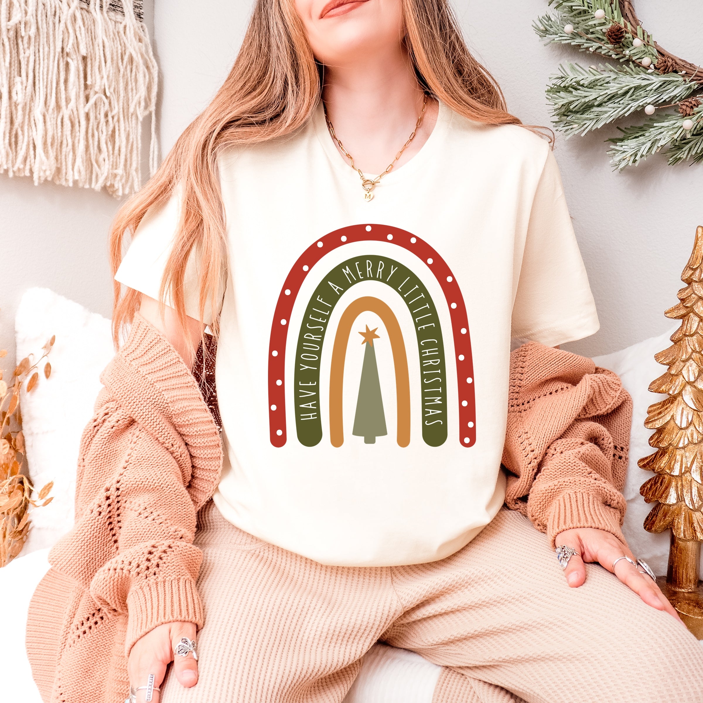 Boho Have Yourself Rainbow - Women's Short Sleeve Graphic T-Shirt