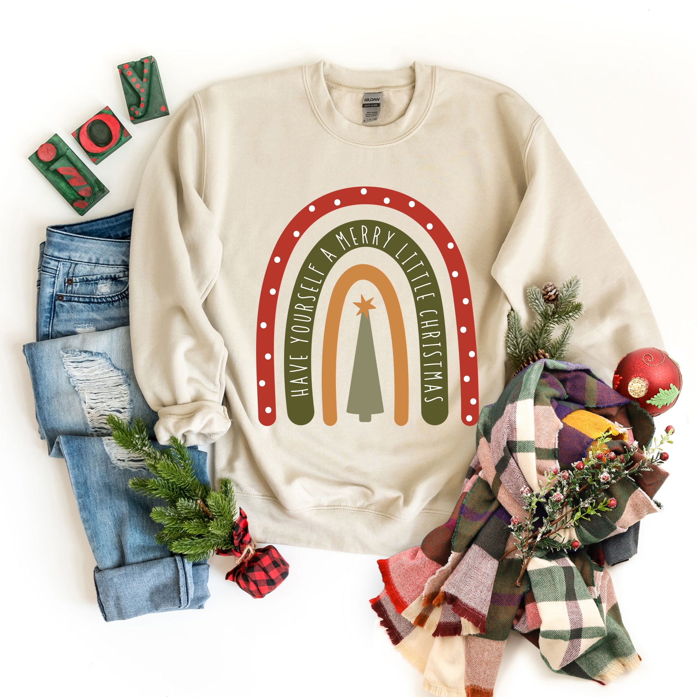 Boho Have Yourself Rainbow - Women's Graphic Sweatshirt